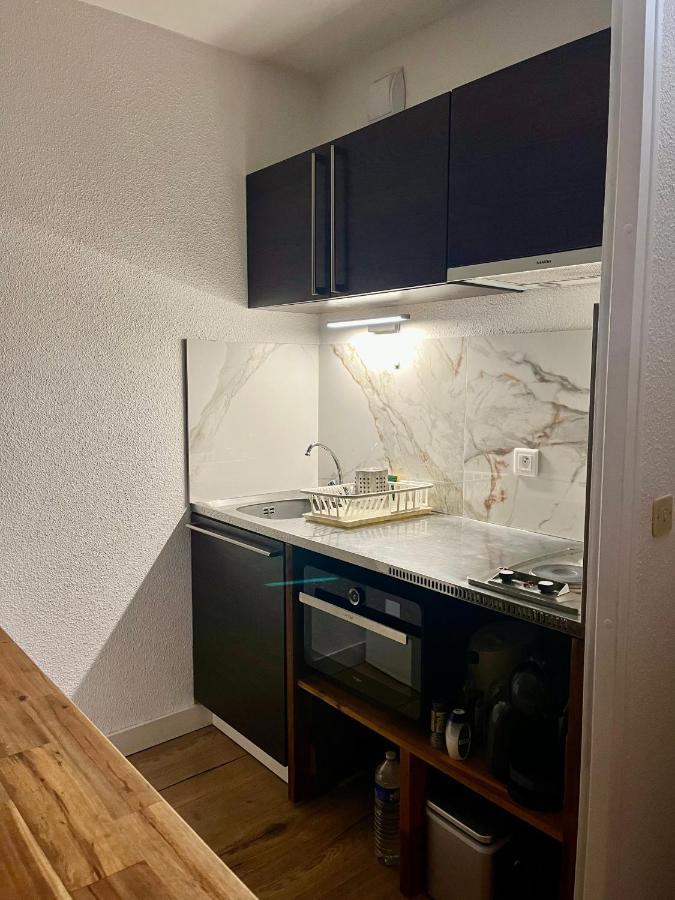 Grand Studio Cabine Pieds Des Pistes Apartment Allos Bagian luar foto